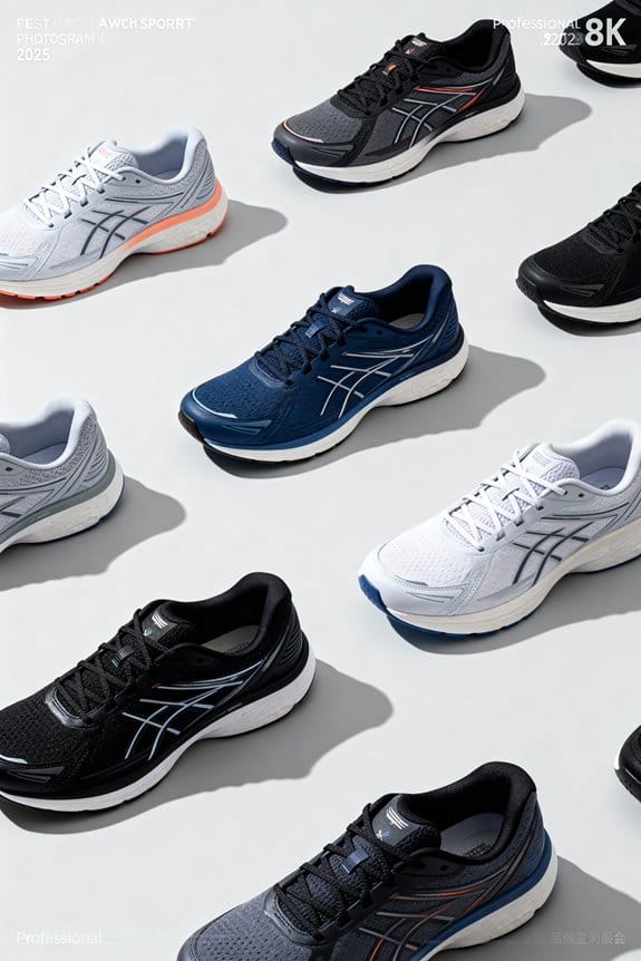 arch support athletic shoes