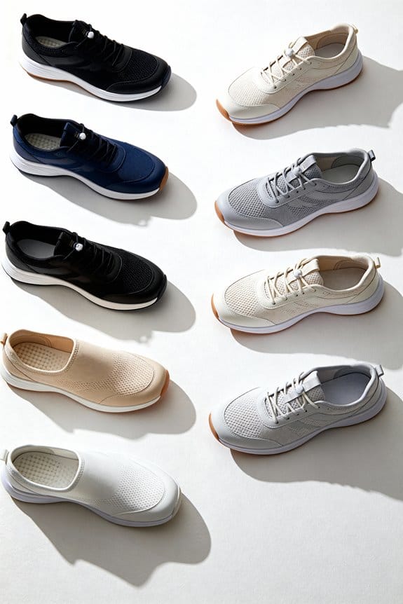 comfortable and stable footwear