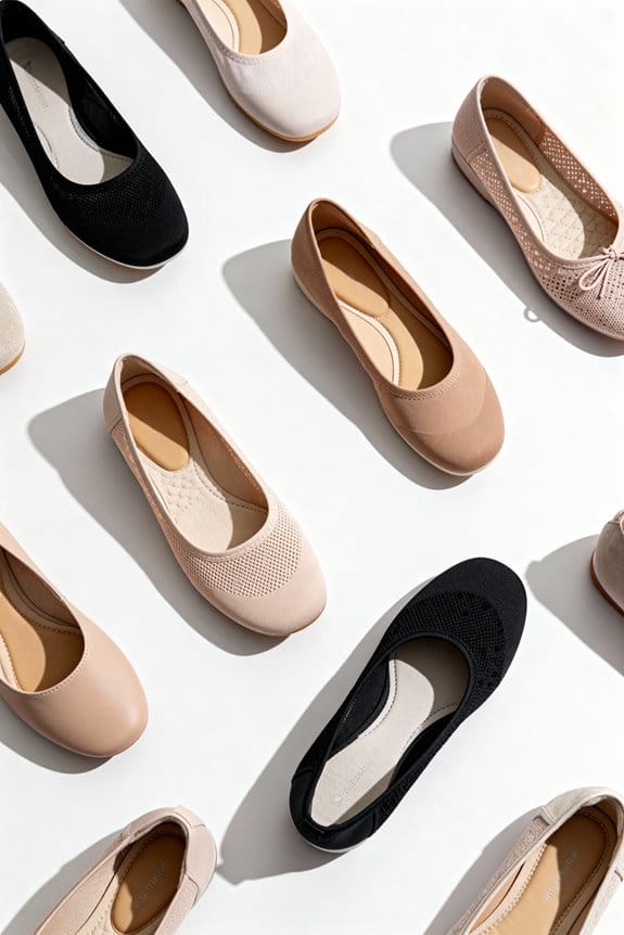 comfortable shoes for flat feet
