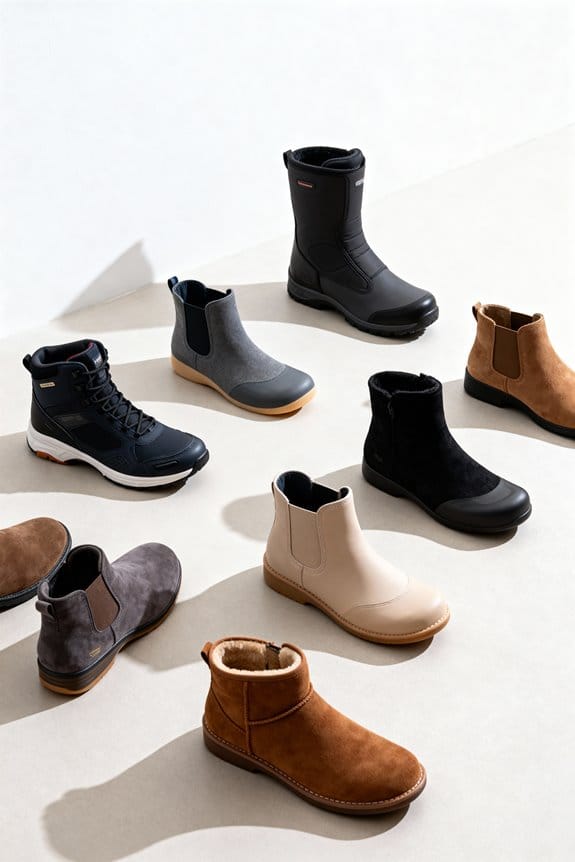 comfortable stylish wide boots