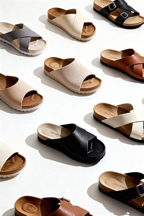 comfortable stylish wide sandals