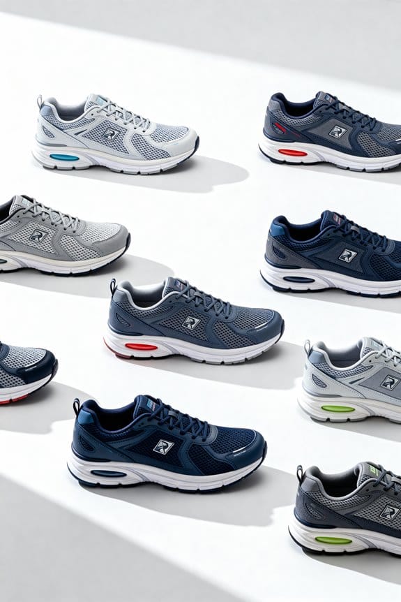 flat feet men s sneakers