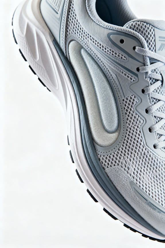 flat feet running shoes