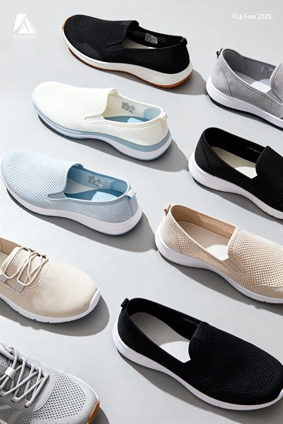 flat feet support shoes