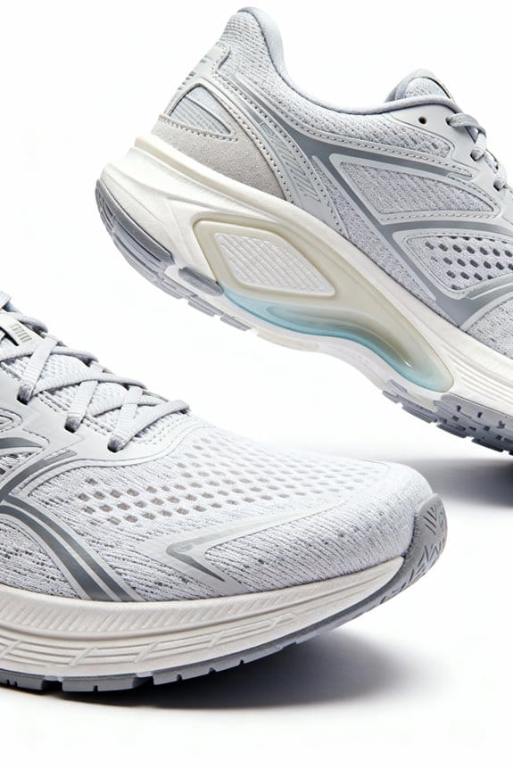 proper arch and heel support